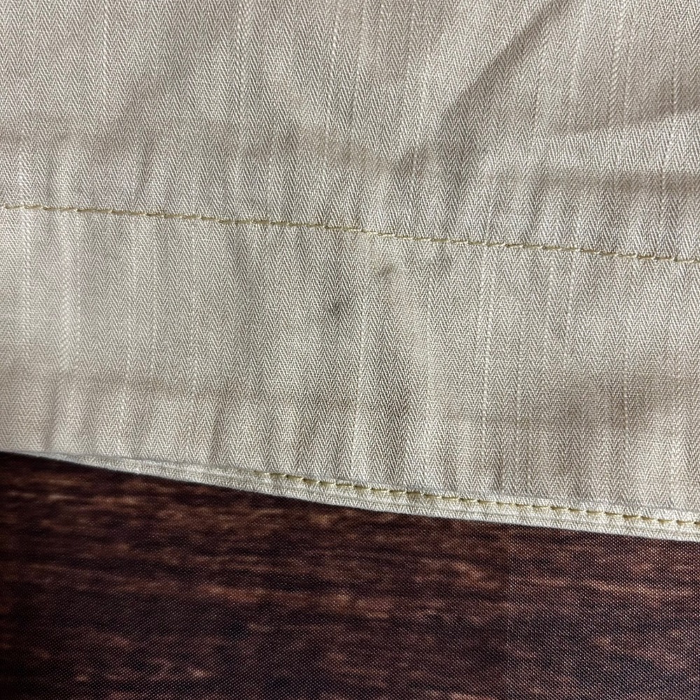 Free People Women Oatmeal Herringbone Wide Leg Pleated Trousers Pants Size 2 - Picture 12 of 12